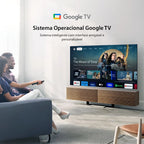 Smart TV QLED 65" 4K Toshiba 65C450NS Google TV - TB036M