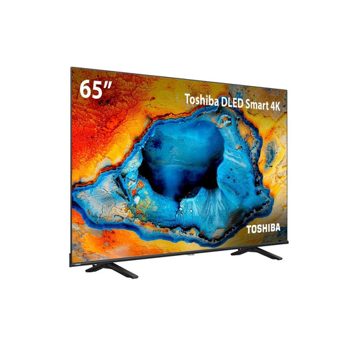 Smart TV DLED 65" 4K Toshiba 65C350NS VIDAA 4 HDMI 2 USB Wi-Fi - TB032M