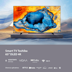 Smart TV DLED 65" 4K Toshiba 65C350NS VIDAA 4 HDMI 2 USB Wi-Fi - TB032M