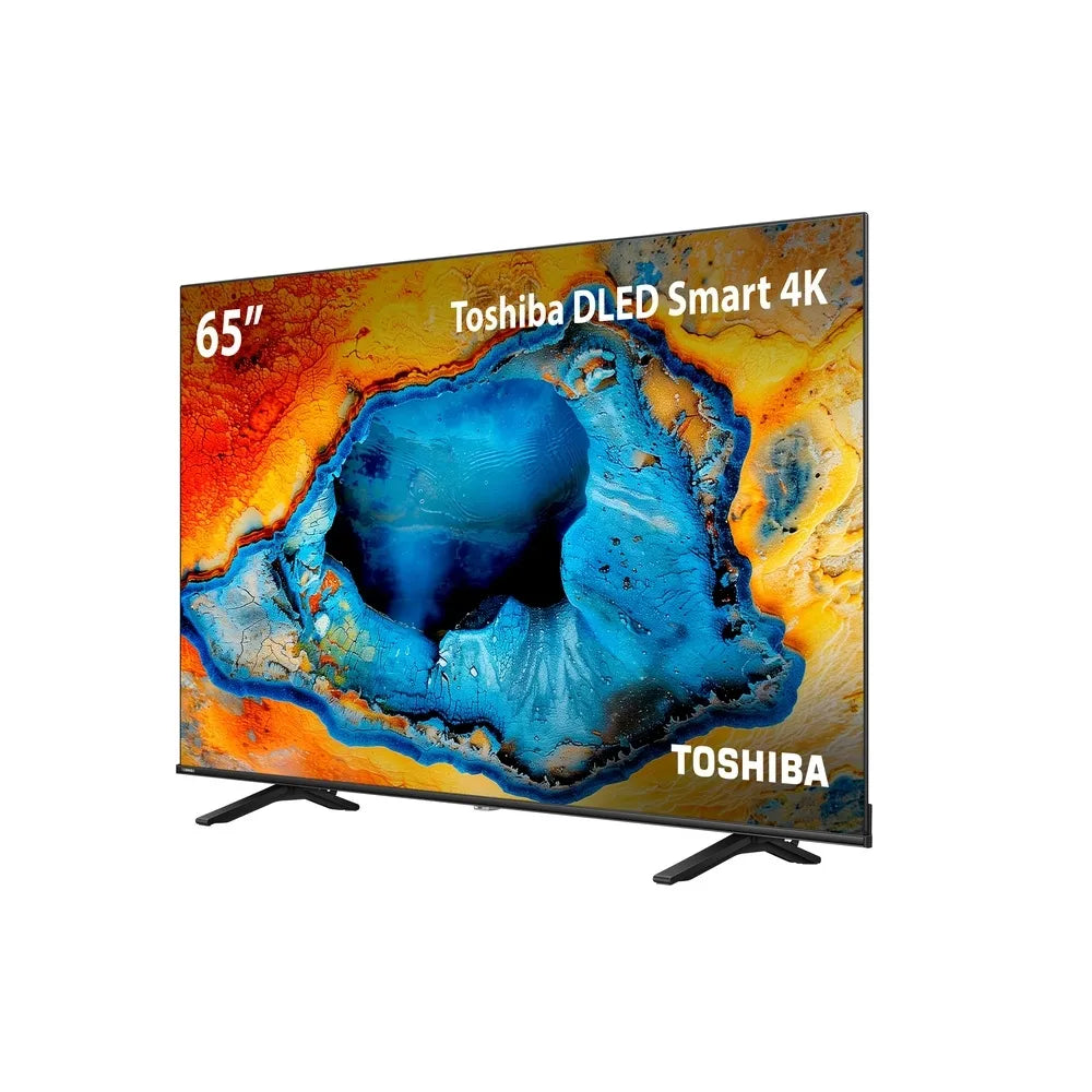 Smart TV DLED 65" 4K Toshiba 65C350NS VIDAA 4 HDMI 2 USB Wi-Fi - TB032M