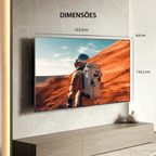 Smart TV QLED 100 4K UHD Toshiba Google TV 4HDMI 2USB 1AV - 100Z670RS