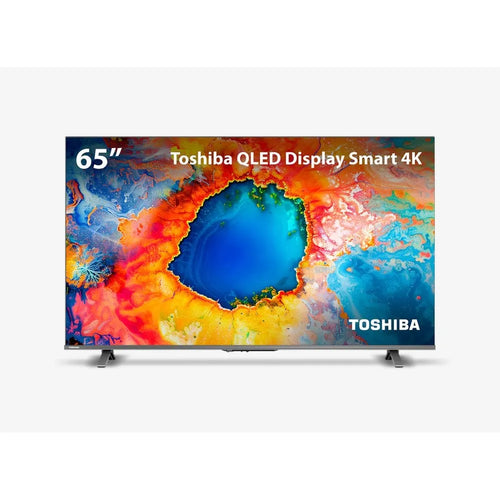 Smart TV QLED 65" 4K Toshiba 65C450NS Google TV - TB036M
